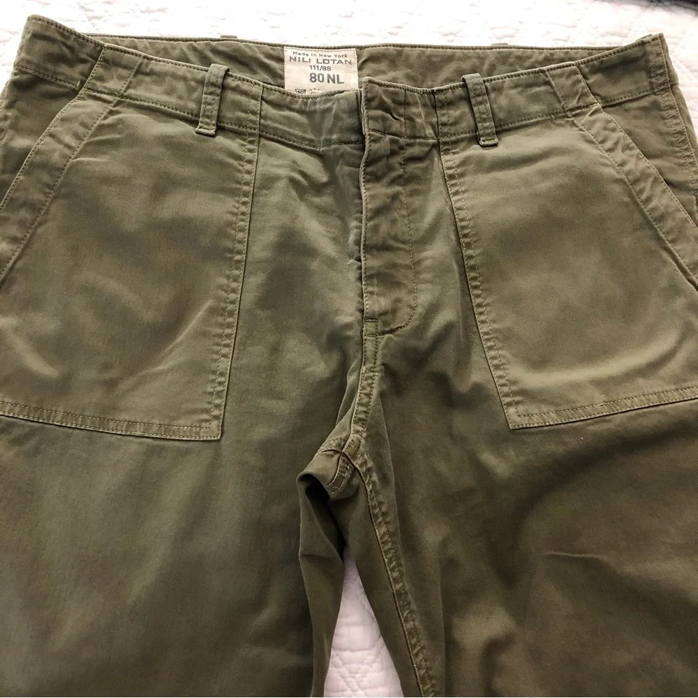 Nili Lotan Khaki Chinos for Women